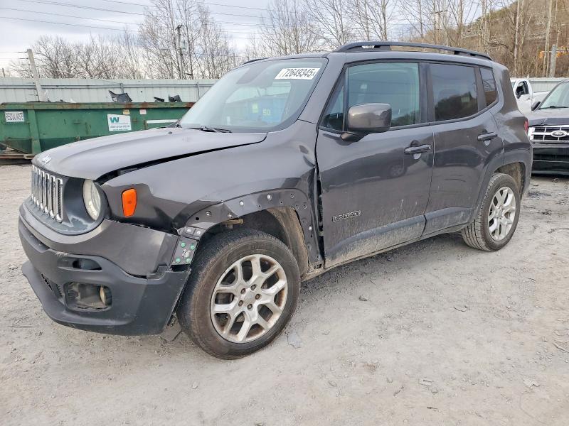 JEEP RENEGADE L 2017 with VIN ZACCJBBB3HPG27656 - Photo from auction
