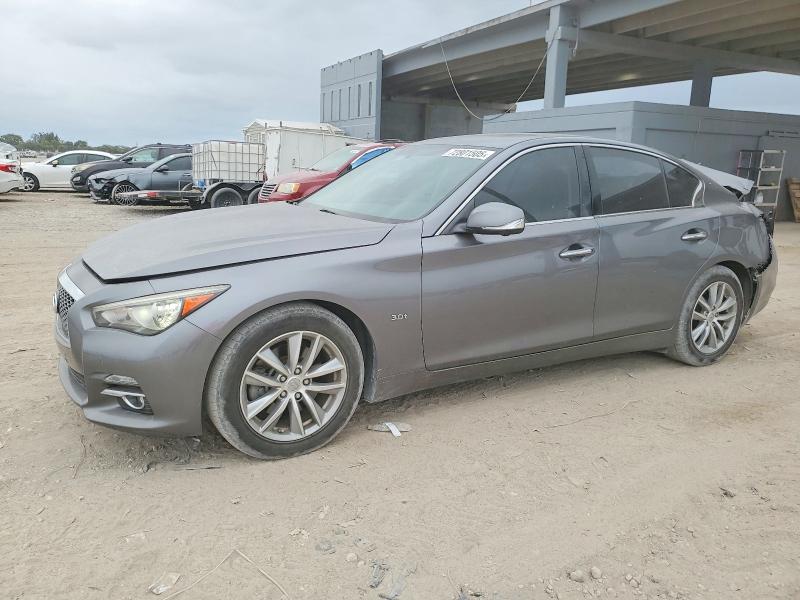 INFINITI Q50 PREMIU 2016 with VIN JN1EV7AP5GM304538 - Photo from auction