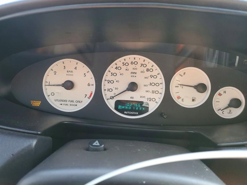 Photo 9 from auction – 2000 CHRYSLER SEBRING JX with VIN 3C3EL55H1YT289224