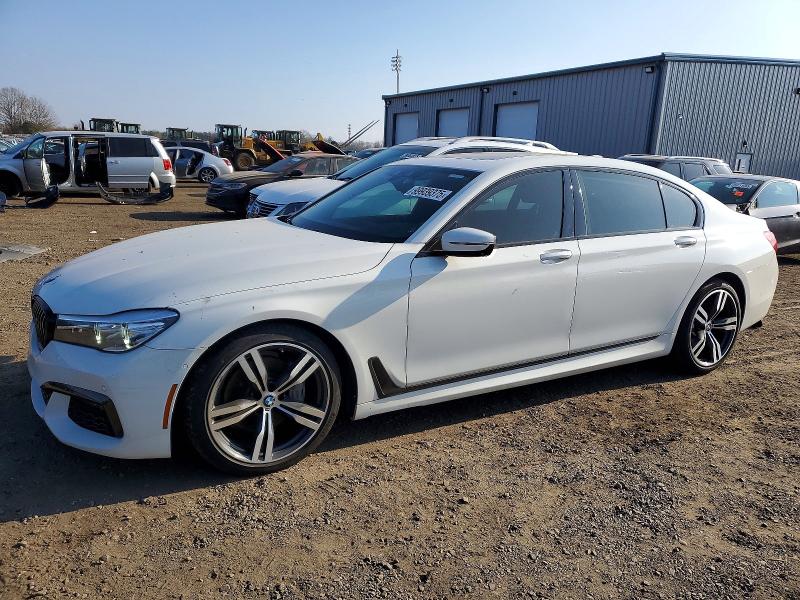 BMW 740 2019 with VIN WBA7E2C54KB217302 - Photo from auction