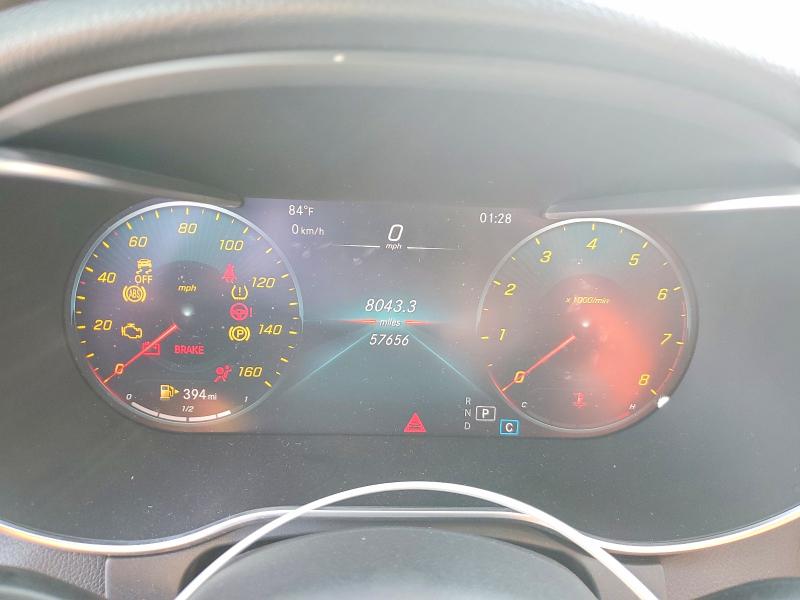 Photo 9 from auction – 2020 MERCEDES-BENZ C with VIN WDDWF8DB0LR526735