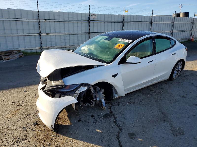 TESLA MODEL 3 2025 with VIN 5YJ3E1EA8SF075460 - Photo from auction