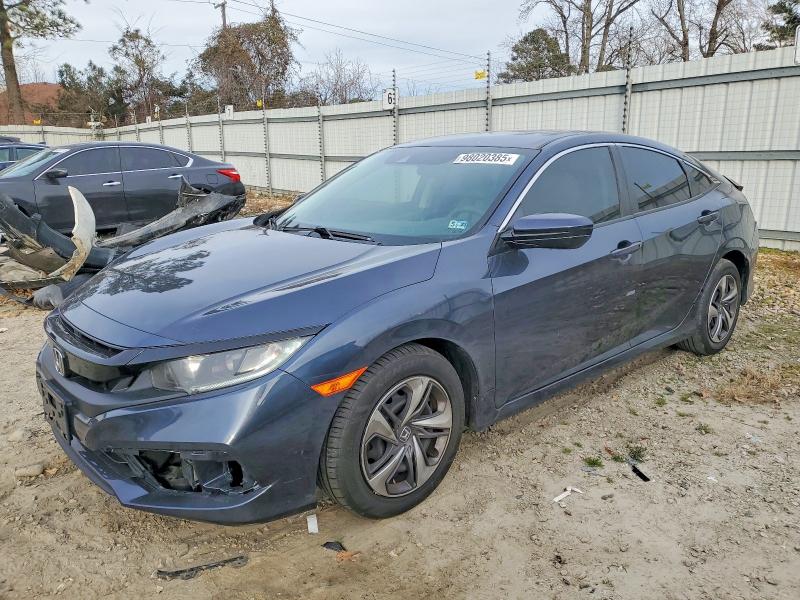 HONDA CIVIC LX 2019 with VIN 19XFC2F66KE019977 - Photo from auction