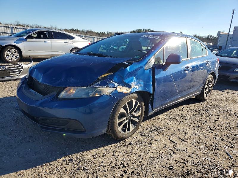 HONDA CIVIC EX 2013 with VIN 19XFB2F85DE267872 - Photo from auction