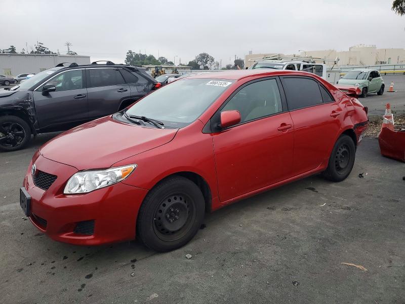 TOYOTA COROLLA BA 2010 with VIN 1NXBU4EE7AZ237745 - Photo from auction