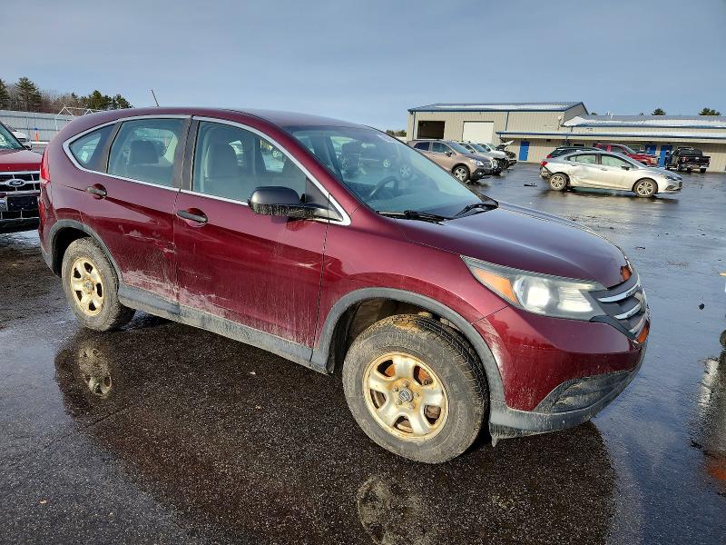 Photo 4 from auction – 2013 HONDA CR-V LX with VIN 5J6RM4H31DL010407