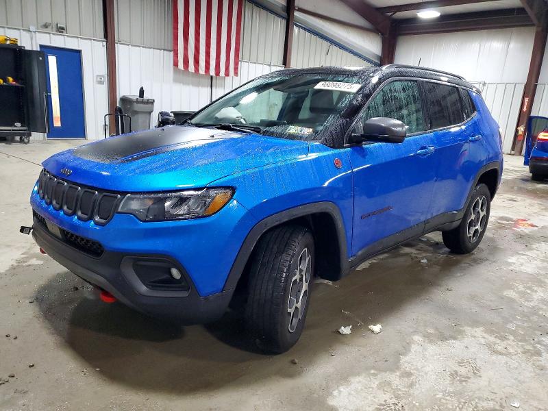 JEEP COMPASS TR 2022 with VIN 3C4NJDDB2NT169565 - Photo from auction