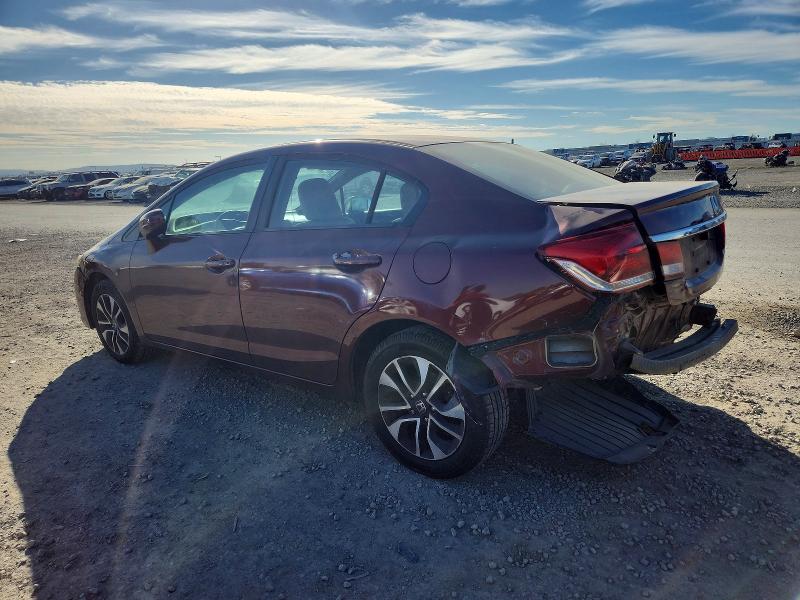 Zdjęcie 2 z aukcji – 2015 HONDA CIVIC EX z VIN 19XFB2F86FE247858