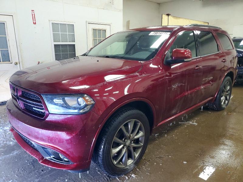 DODGE DURANGO 2018 with VIN 1C4RDJDG1JC216898 - Photo from auction