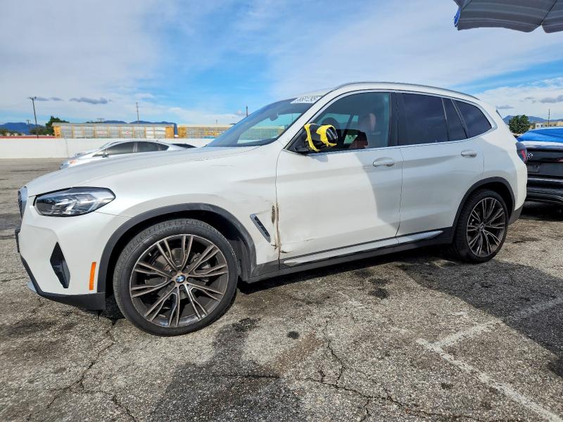 BMW X3 2023 with VIN 5UX43DP07P9R65724 - Photo from auction