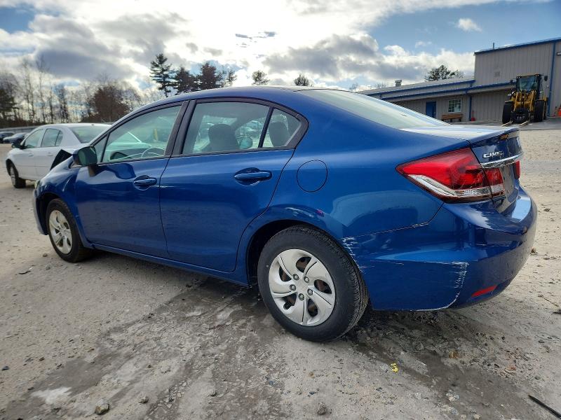 Photo 2 from auction – 2014 HONDA CIVIC LX with VIN 2HGFB2F58EH517988