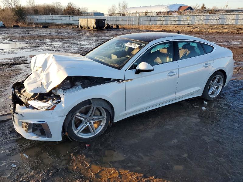 AUDI A5 PREMIUM 2021 with VIN WAUFACF58MA004175 - Photo from auction