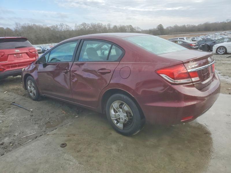 Photo 2 from auction – 2014 HONDA CIVIC LX with VIN 19XFB2F52EE069600