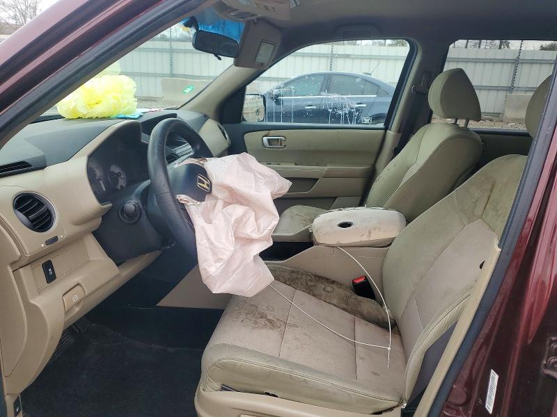 Photo 7 from auction – 2012 HONDA PILOT with VIN 5FNYF3H47CB029463