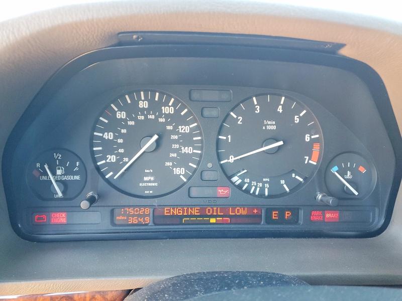 Photo 9 from auction – 1994 BMW 740 IL AUT with VIN WBAGD8328RDE91597