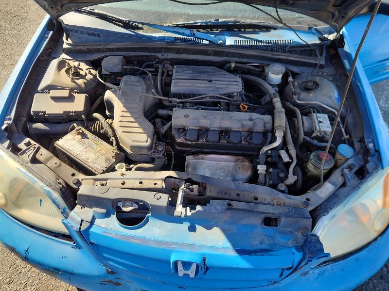 Photo 11 from auction – 2002 HONDA CIVIC EX with VIN 2HGES26732H568341