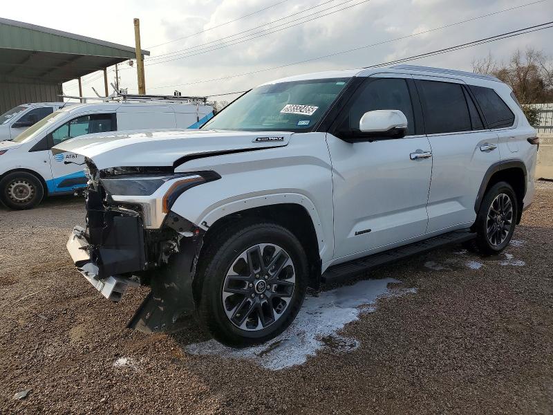 TOYOTA SEQUOIA SR 2024 with VIN 7SVAAABA1RX033306 - Photo from auction