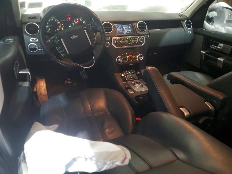 Photo 8 from auction – 2016 LAND ROVER LR4 with VIN SALAG2V64GA789551