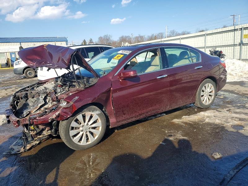 HONDA ACCORD EXL 2014 with VIN 1HGCR3F84EA042255 - Photo from auction