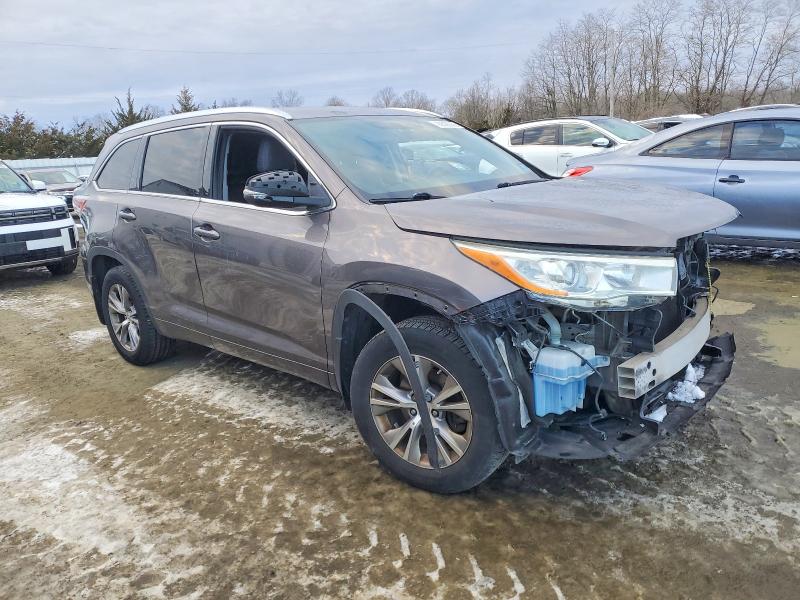 Photo 4 from auction – 2014 TOYOTA HIGHLANDER with VIN 5TDJKRFH1ES064116