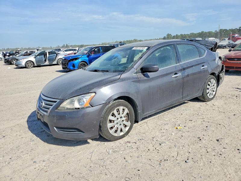NISSAN SENTRA S 2015 with VIN 3N1AB7AP6FL696090 - Photo from auction