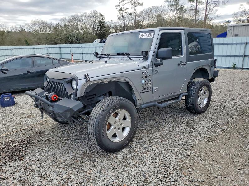 JEEP WRANGLER S 2014 with VIN 1C4AJWAG7EL156199 - Photo from auction