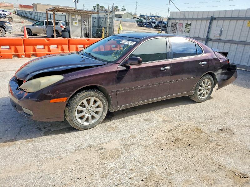 LEXUS ES 330 2004 with VIN JTHBA30G745008575 - Photo from auction