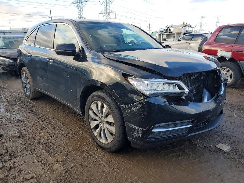 Photo 4 from auction – 2014 ACURA MDX TECHNO with VIN 5FRYD4H40EB021069