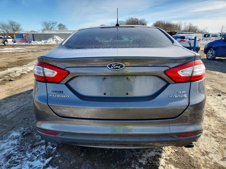 Photo 6 from auction – 2013 FORD FUSION with VIN 3FA6P0LUXDR193791