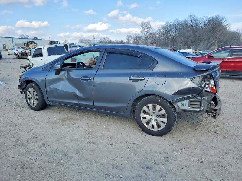 Photo 2 from auction – 2012 HONDA CIVIC LX with VIN 19XFB2F5XCE091082