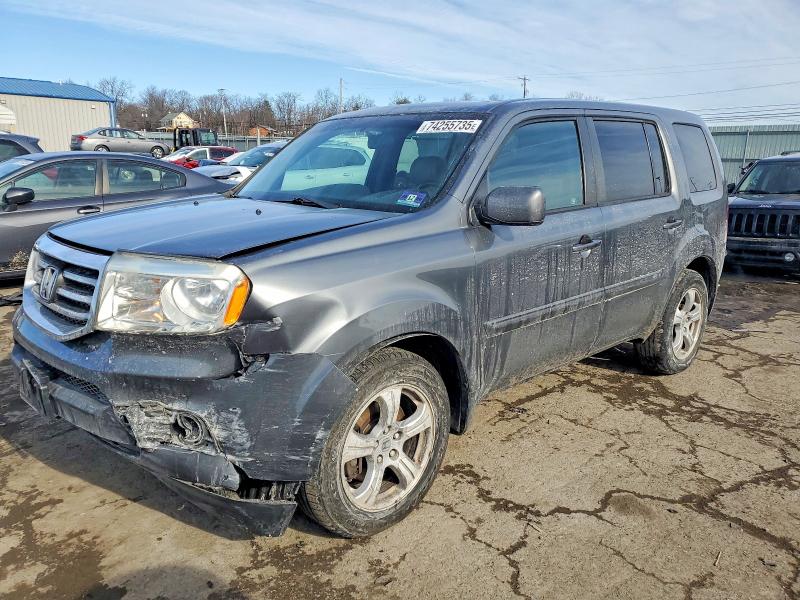 HONDA PILOT EXL 2012 with VIN 5FNYF4H67CB006577 - Photo from auction