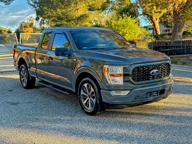 FORD F150 SUPER 2021 with VIN 1FTEX1CP9MKD45876 - Photo from auction