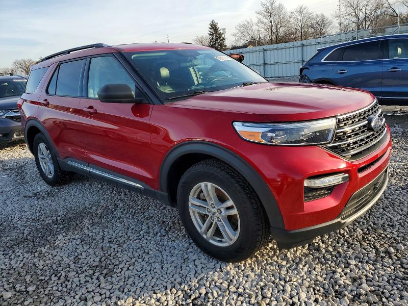 Photo 4 from auction – 2021 FORD EXPLORER X with VIN 1FMSK8DH3MGA59800