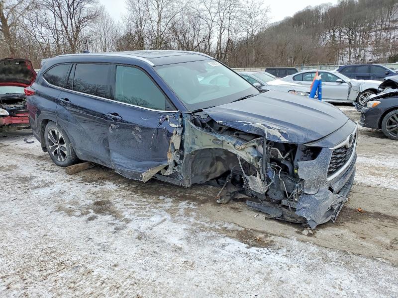 Photo 4 from auction – 2021 TOYOTA HIGHLANDER with VIN 5TDGZRBH0MS132884