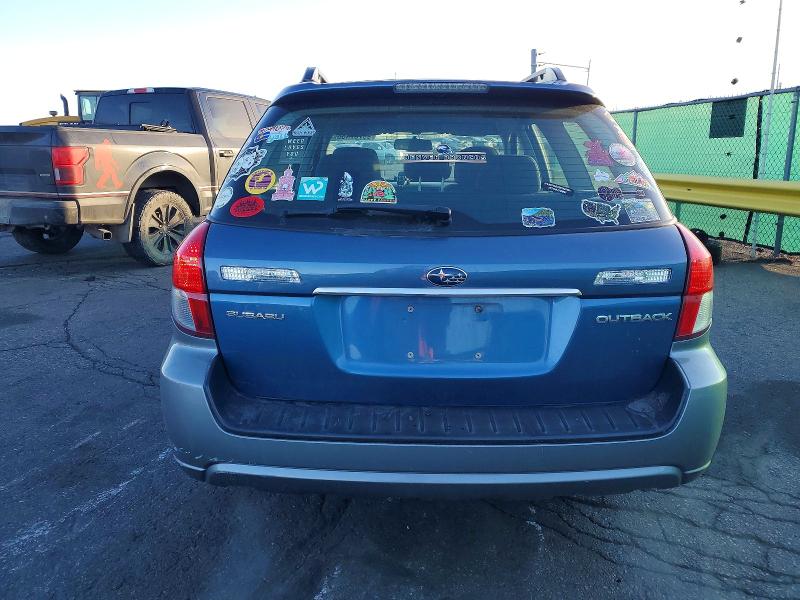 Photo 6 from auction – 2008 SUBARU OUTBACK with VIN 4S4BP60C687315658