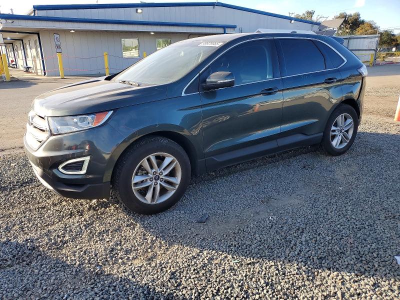 FORD EDGE SEL 2015 with VIN 2FMTK3J90FBC34910 - Photo from auction