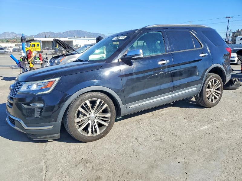 FORD EXPLORER P 2018 with VIN 1FM5K8HT2JGB31559 - Photo from auction