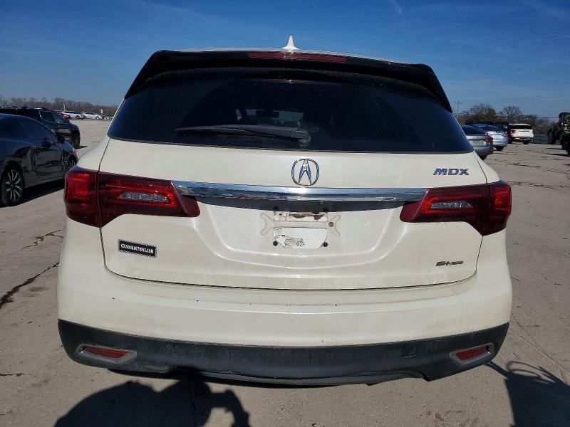 Photo 6 from auction – 2016 ACURA MDX TECHNO with VIN 5FRYD4H47GB053018