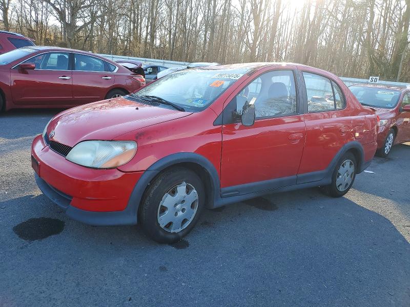 TOYOTA ECHO 2000 with VIN JTDBT1231Y0007922 - Photo from auction