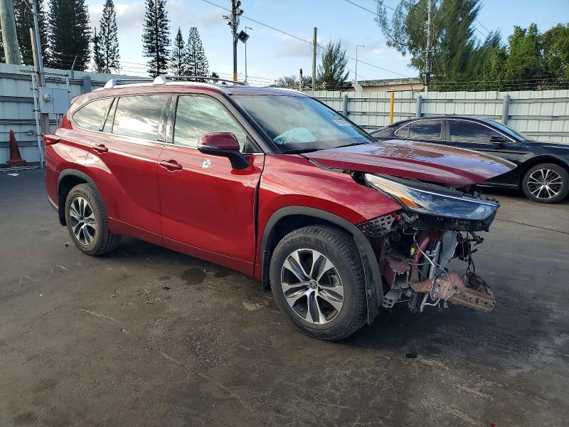 Photo 4 from auction – 2022 TOYOTA HIGHLANDER with VIN 5TDGZRBH2NS582411