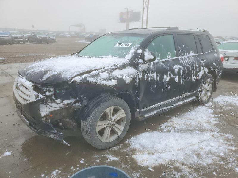 TOYOTA HIGHLANDER 2012 with VIN 5TDDK3EH5CS123712 - Photo from auction
