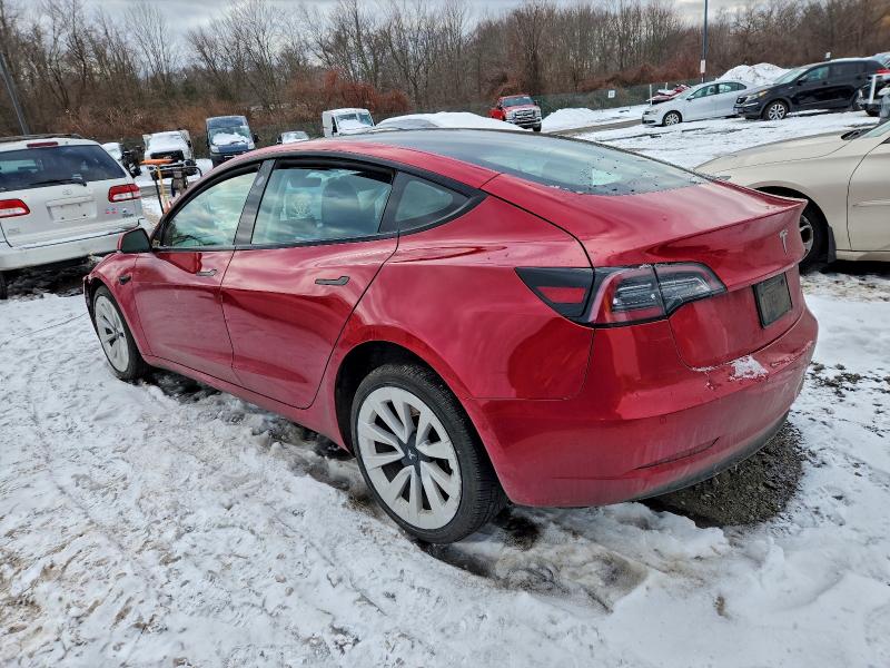 Photo 2 from auction – 2022 TESLA MODEL 3 with VIN 5YJ3E1EA8NF369462
