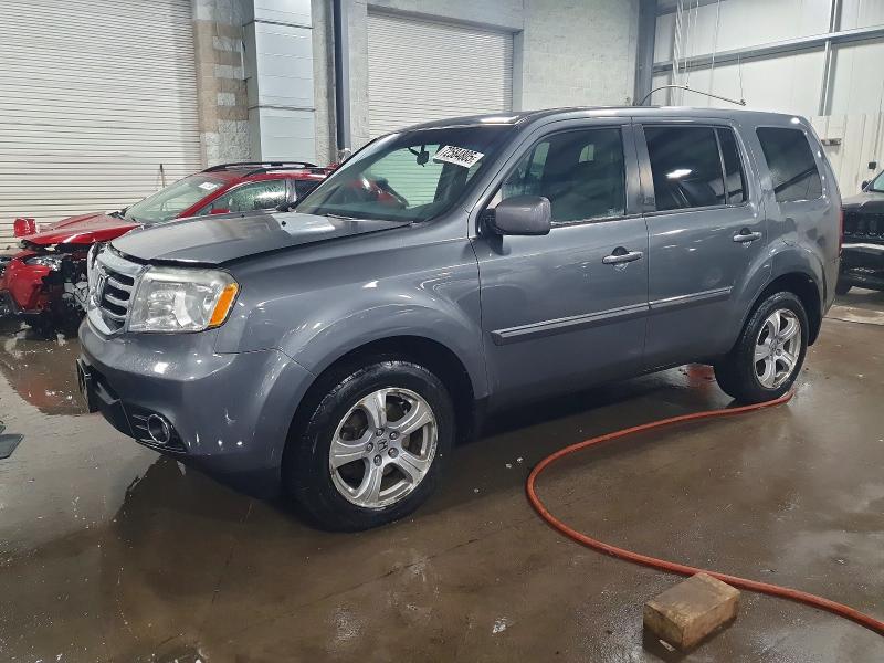 HONDA PILOT EX 2012 with VIN 5FNYF4H44CB004557 - Photo from auction