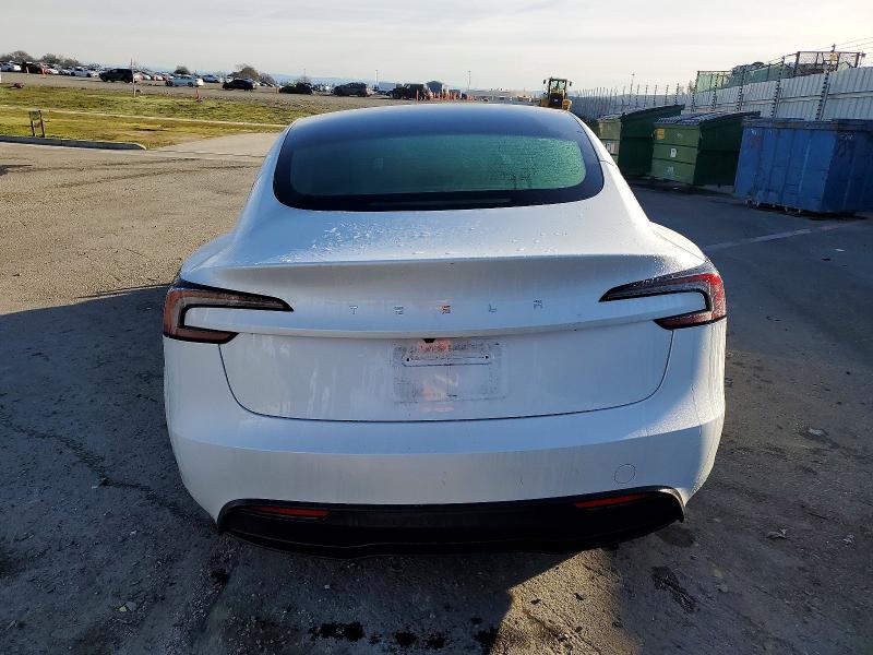 Photo 6 from auction – 2025 TESLA MODEL 3 with VIN 5YJ3E1EA8SF075460