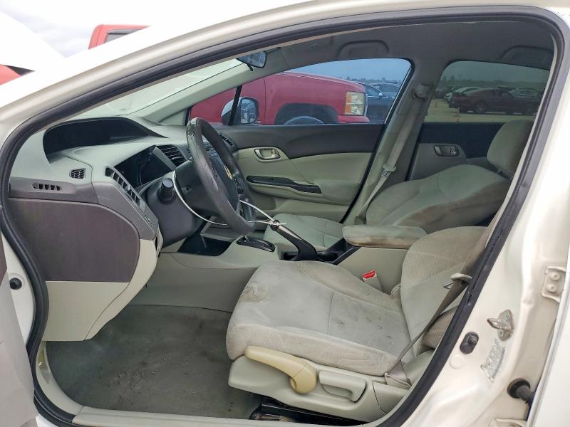 Photo 7 from auction – 2012 HONDA CIVIC LX with VIN 2HGFB2F59CH333169
