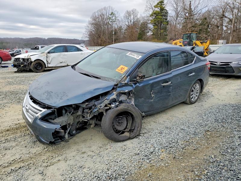 Photo 1 from auction – 2015 NISSAN SENTRA with VIN 3N1AB7AP0FL675736