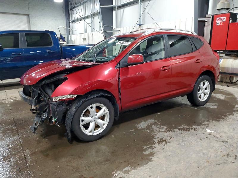 NISSAN ROGUE S 2008 with VIN JN8AS58TX8W011160 - Photo from auction