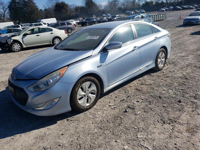 HYUNDAI SONATA HYB 2015 with VIN KMHEC4A45FA134720 - Photo from auction