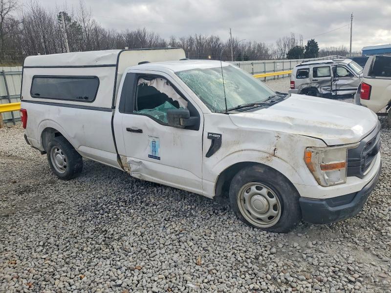 Photo 4 from auction – 2021 FORD F150 with VIN 1FTMF1CB0MKE69926