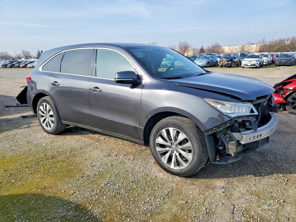 Photo 4 from auction – 2014 ACURA MDX TECHNO with VIN 5FRYD4H44EB042703